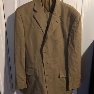 Sean John Mens Tan Suit